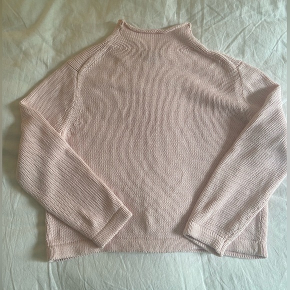 J. Crew Cropped Roll-neck Sweater large - Picture 4 of 6